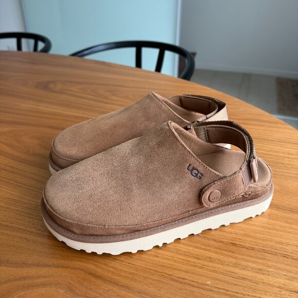UGG Shoes - Womens UGG Goldenstar Clog - Chestnut - Size 10